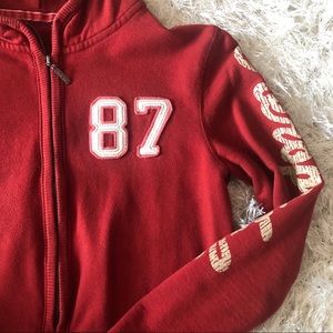 Aeropostale’s Red Hoodie Sweater